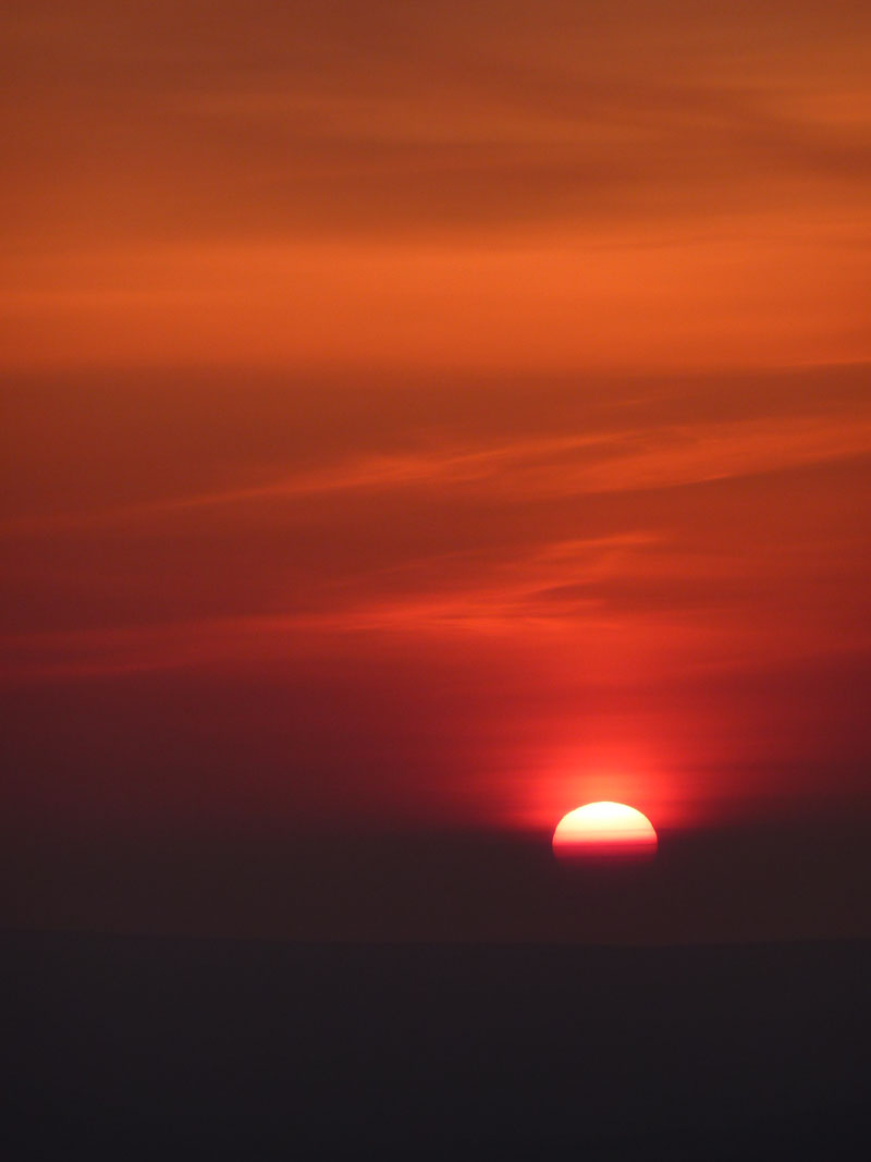 Pendle Sunset